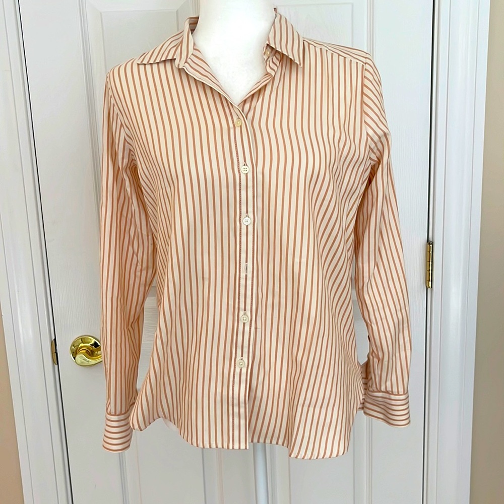 LOFT Striped Buttondown Shirt